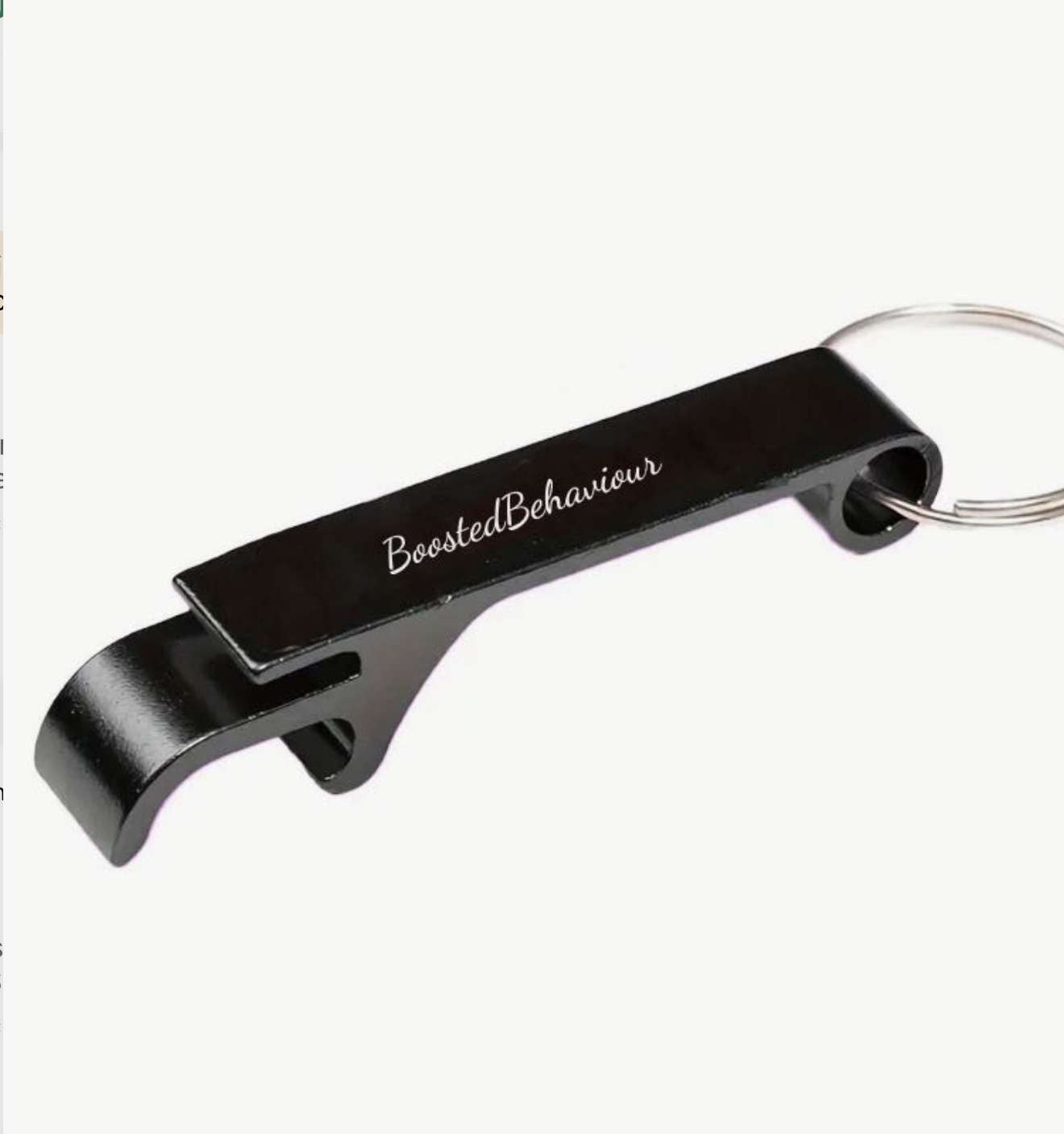 BB keyring bottle openers